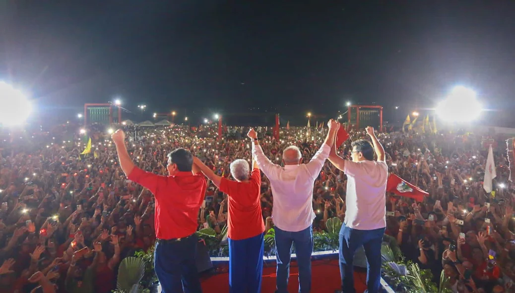 Ato político com Lula em Teresina