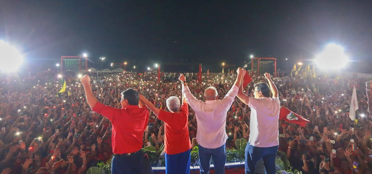 Ato político com Lula em Teresina