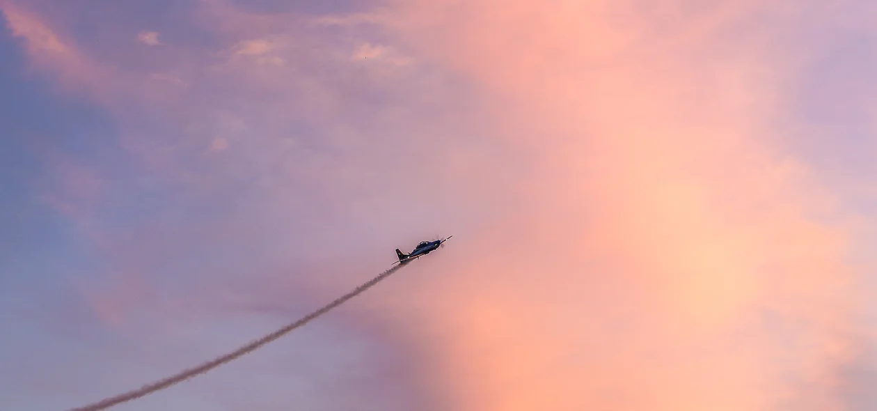 Avião da Esquadrilha da Fumaça