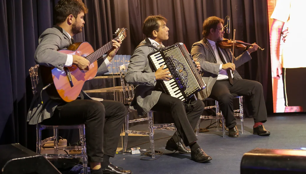 Banda animou o evento