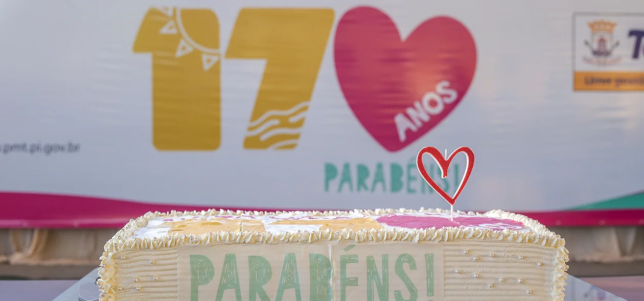 Bolo de aniversário de Teresina