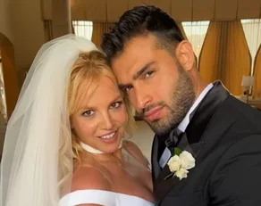 Britney Spears e seu marido Sam Asghari