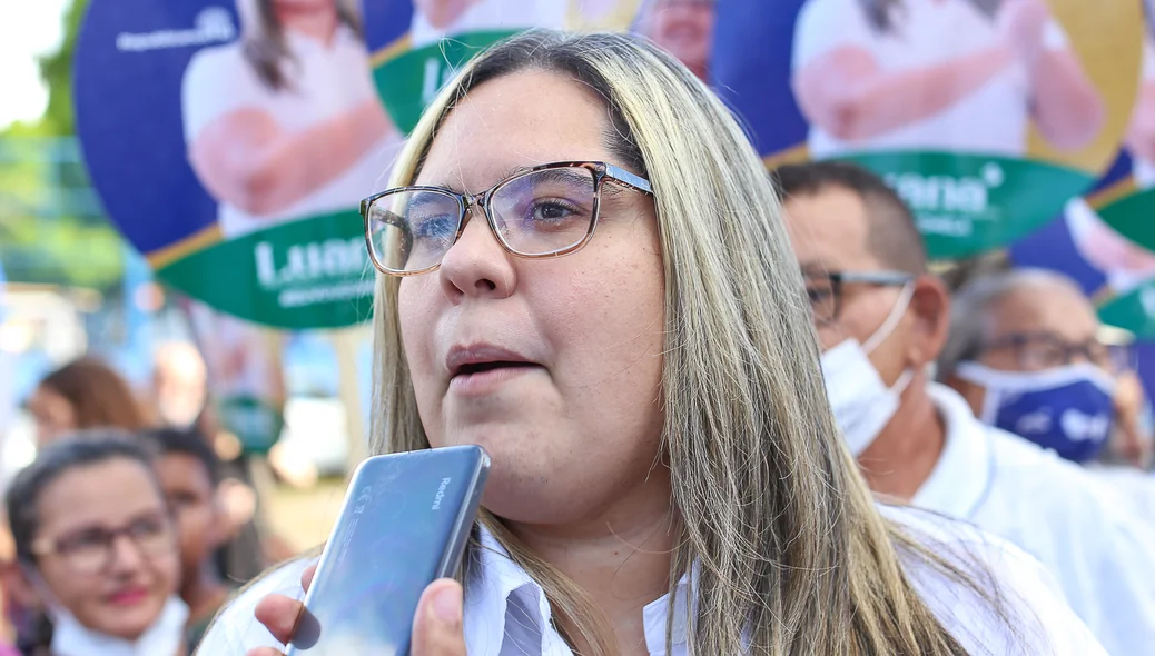 Candidata Luana Barradas