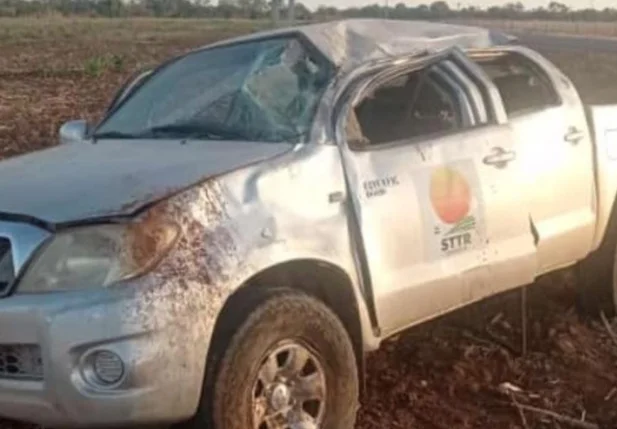 Carro utilizado pelo vereador Marcelo do Sindicato em Uruçuí