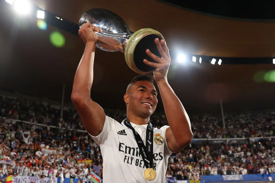 Casemiro ganhou 18 títulos com a camisa merengue