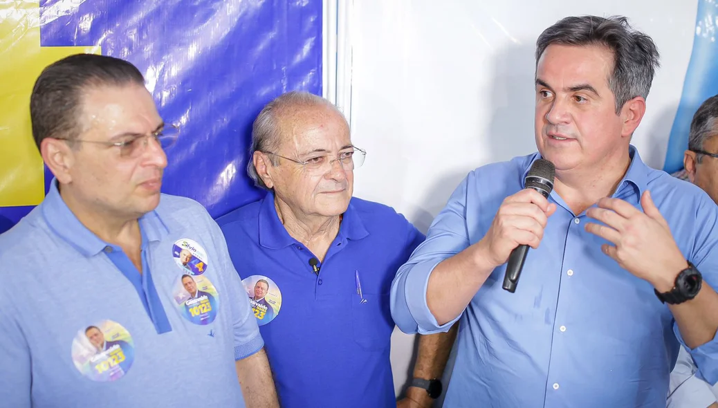 Ciro Nogueira durante seu pronunciamento