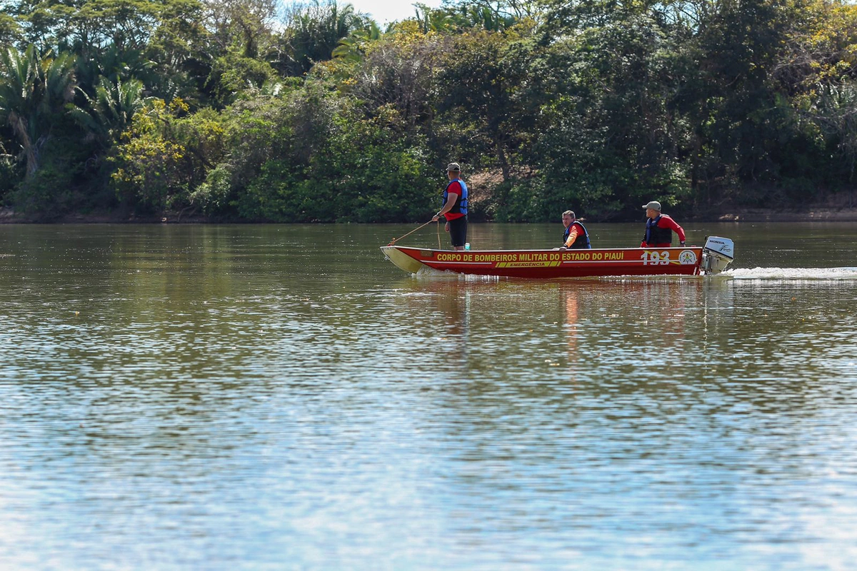 Corpo de Bombeiros encerrou buscas no Rio Parnaíba