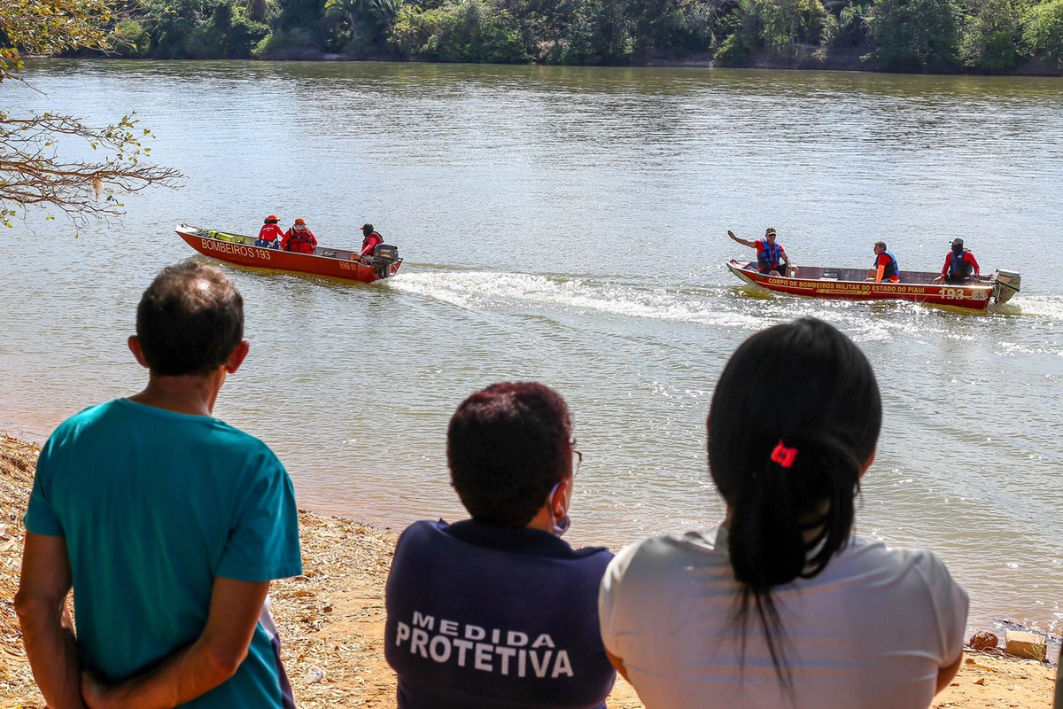 Crianças se afogaram em Nazária