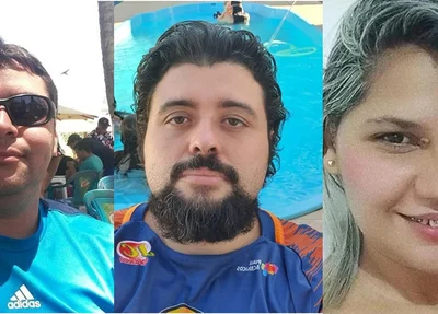 Daniel Flauberth, Felipe Holanda e Juliana da Silva