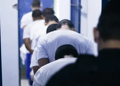 Detentos no sistema prisional