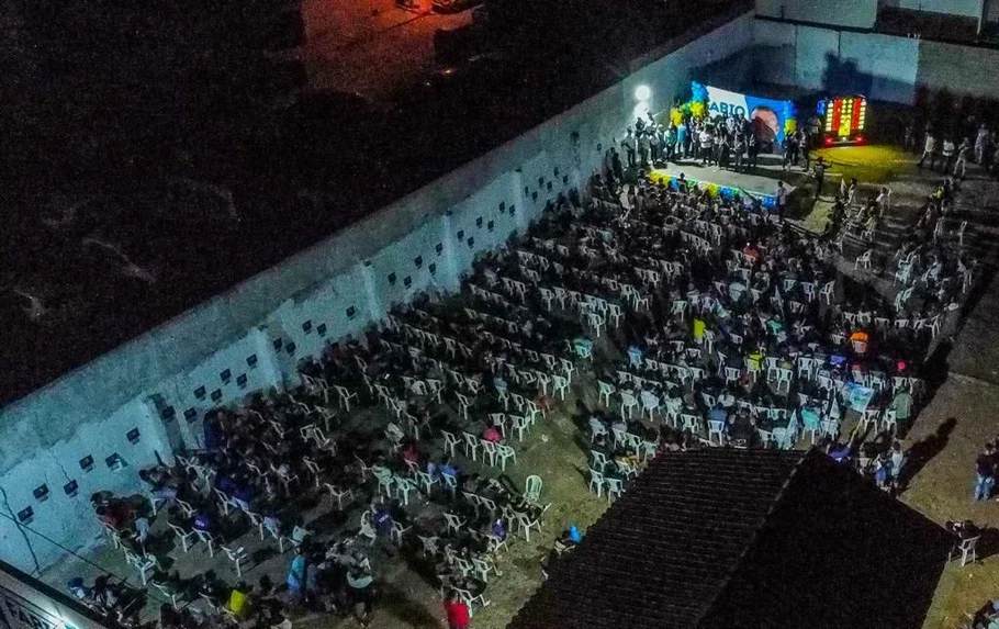 Duas mil pessoas participam de lançamento da campanha do Capitão Fábio Abreu em Parnaíba