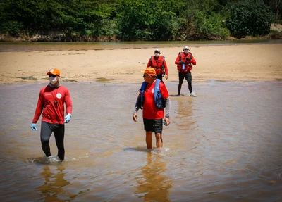 Equipe do Corpo de Bombeiros