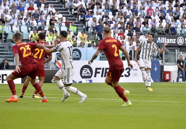 Equipe do Juventus empara com o Roma em clássico pelo Italiano