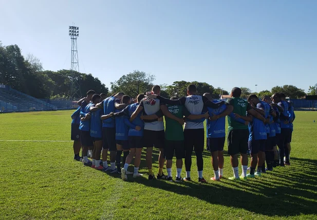 Equipe iniciou a preparação para encarar o Paysandu