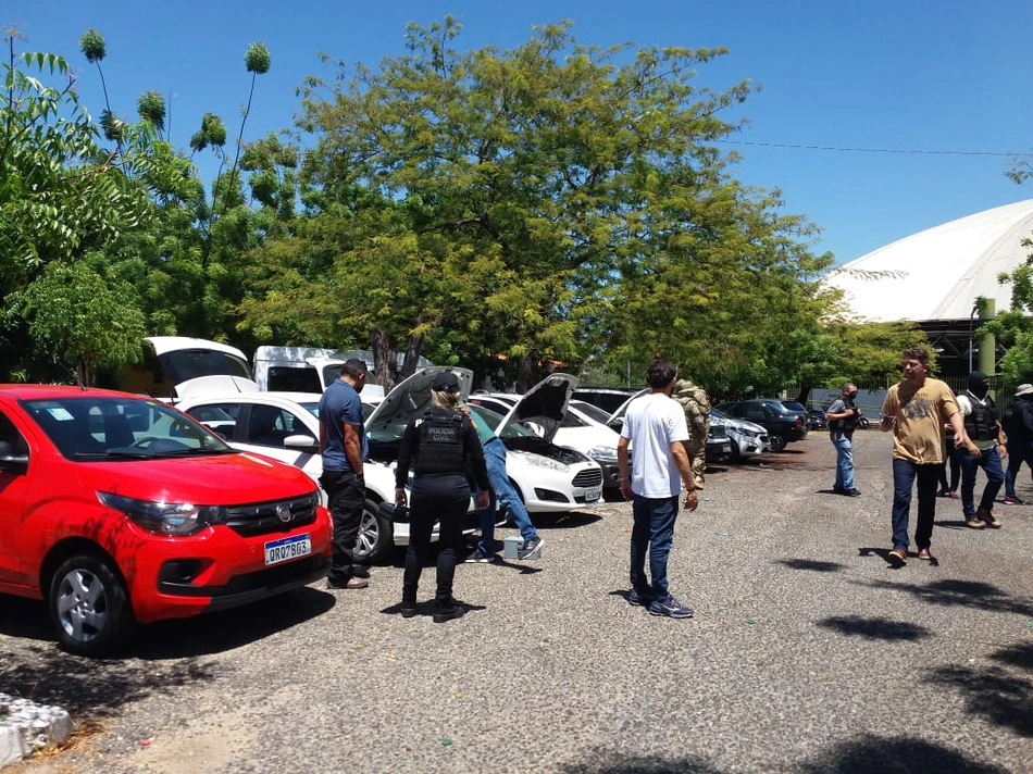 Equipes da POLINTER na Operação Pedra do Verdão