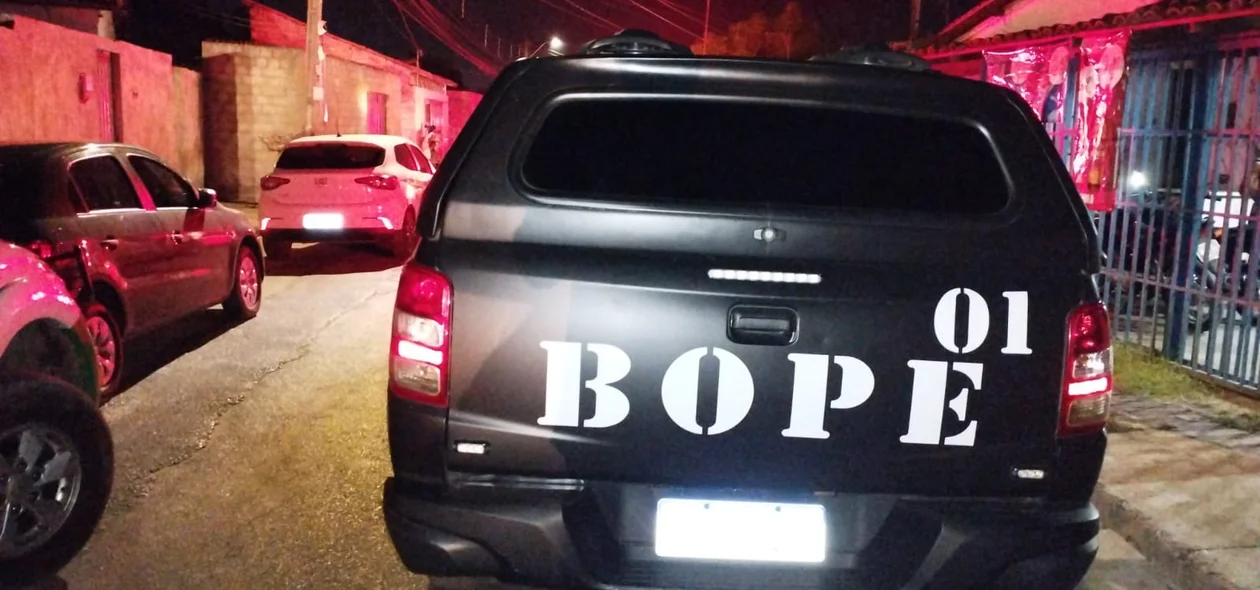 Equipes do BOPE também foram acionadas