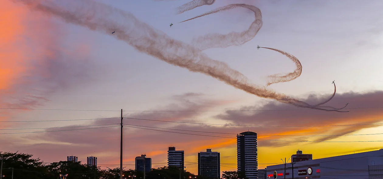 Esquadrilha da Fumaça em Teresina