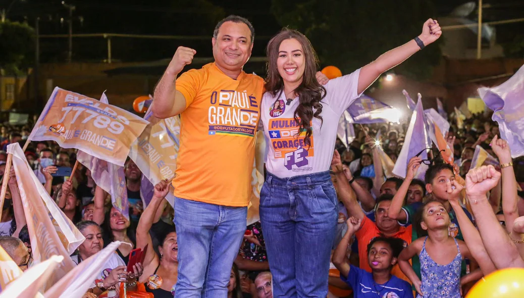 Evaldo Gomes e Fernanda Gomes