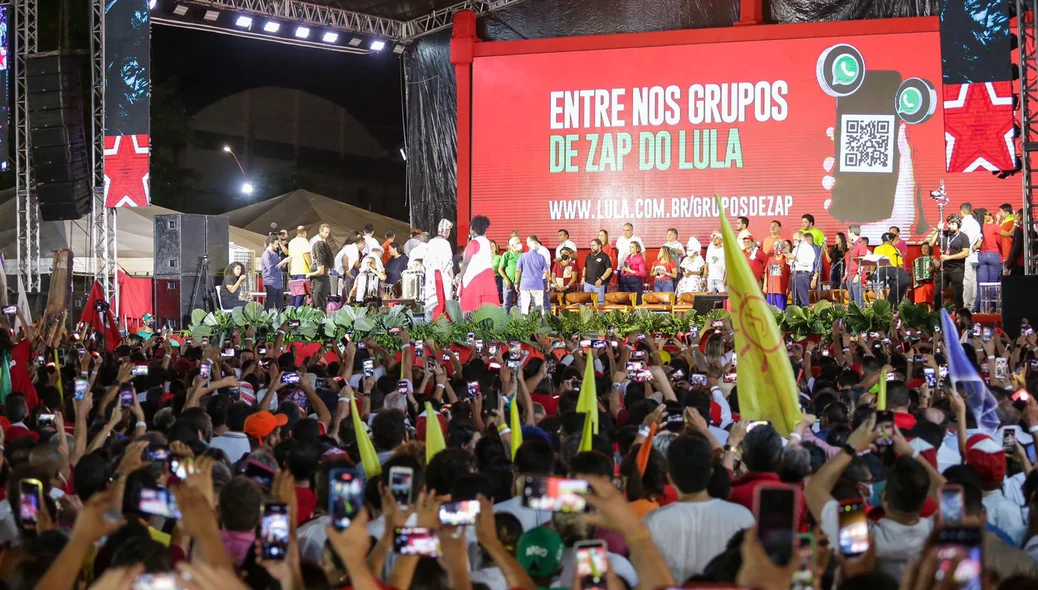Evento de Lula em Teresina reúne multidão