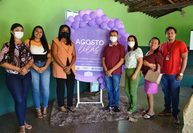Evento sobre a violência contra a mulher em Itainópolis