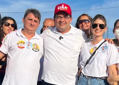 Ex-prefeito Cristiano Portela e vereadora Mariana Portela vão apoiar Rafael