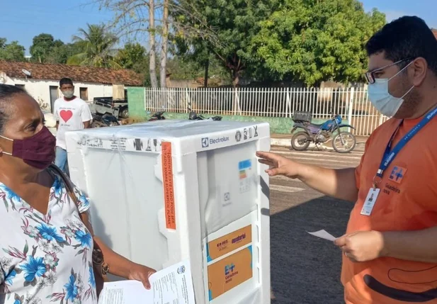 Ganhadora de geladeira nova