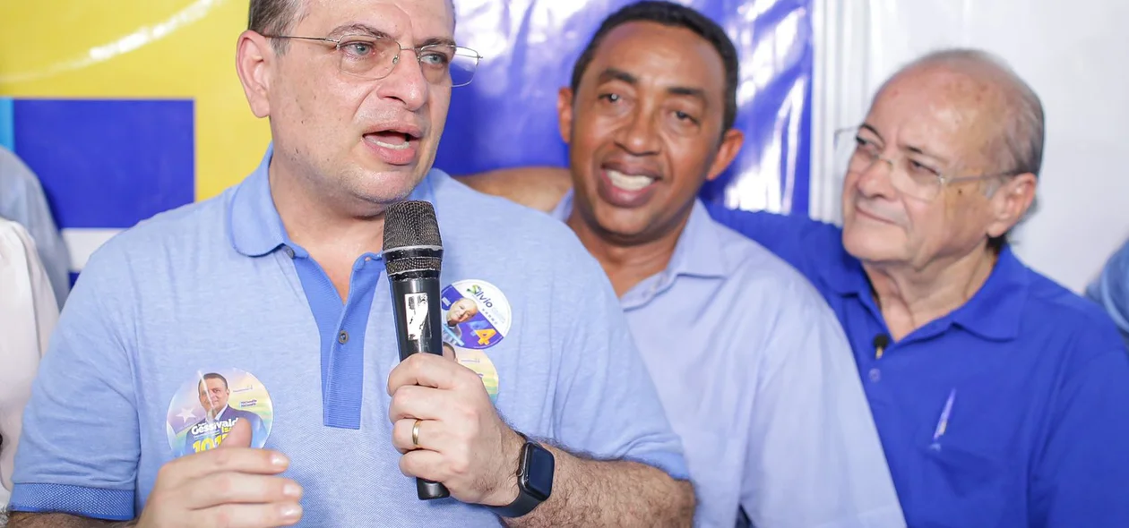 Gessivaldo durante seu pronunciamento