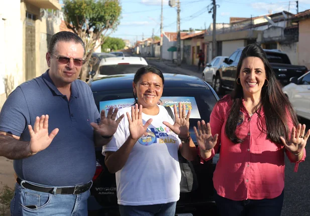 Gessivaldo Isaías durante campanha eleitoral