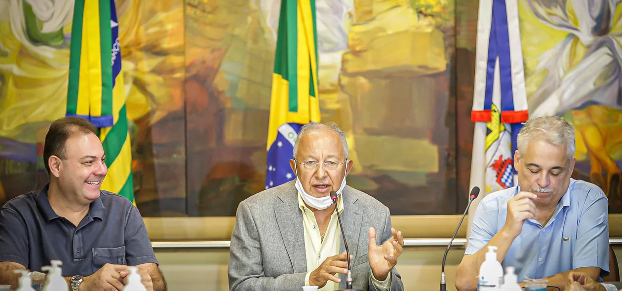 Jeová Alencar, Dr. Pessoa e Robert Rios