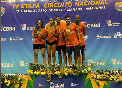 Joca Claudino, equipe piauiense de badminton