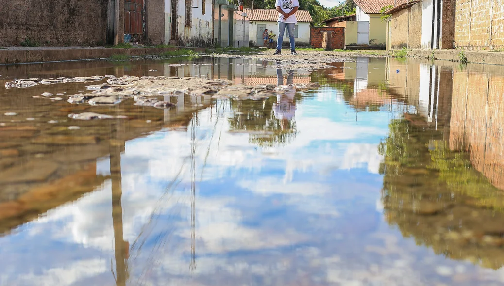 Leandro Azevedo na rua Zuca Lopes