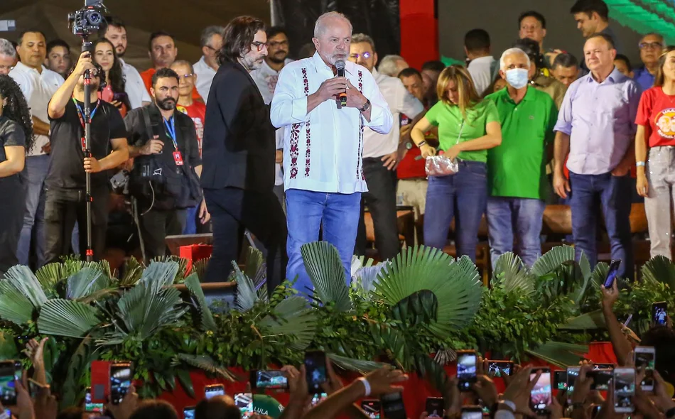 Lula estave em Teresina para campanha de Rafael Fonteles
