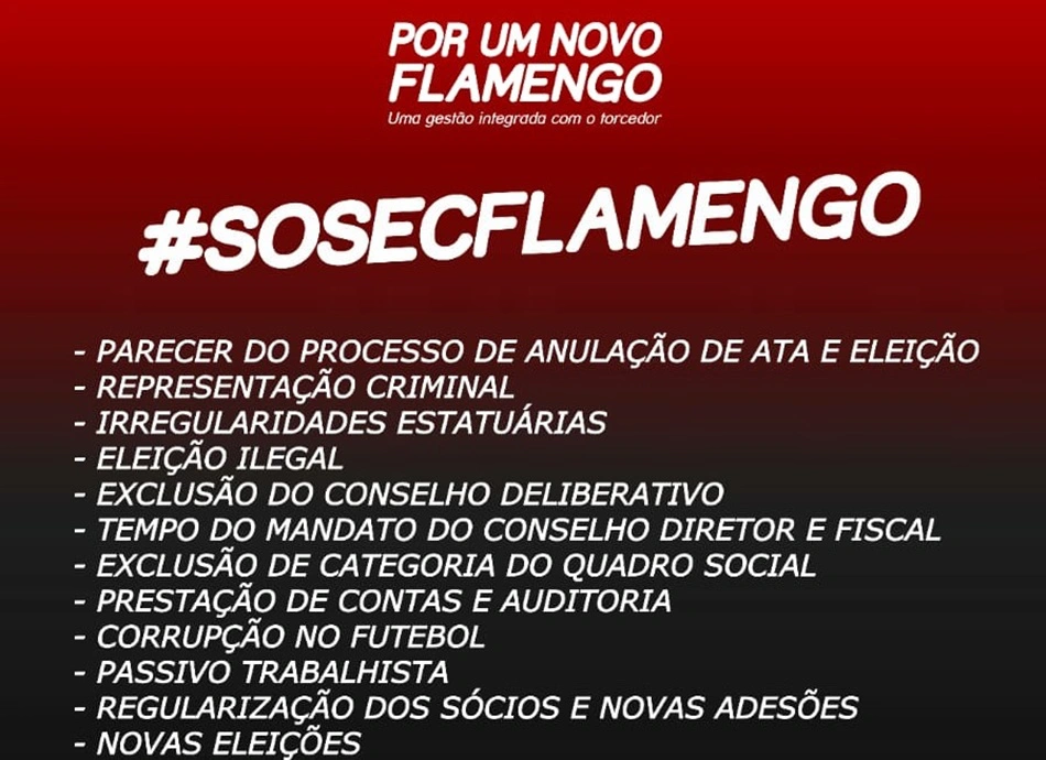 Manifestação Flamengo-PI