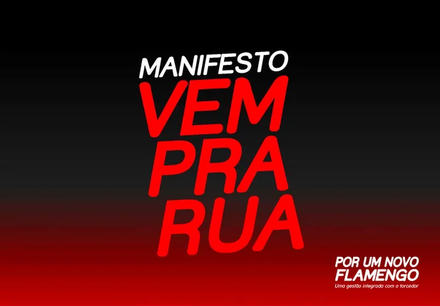Manifestação Flamengo-PI