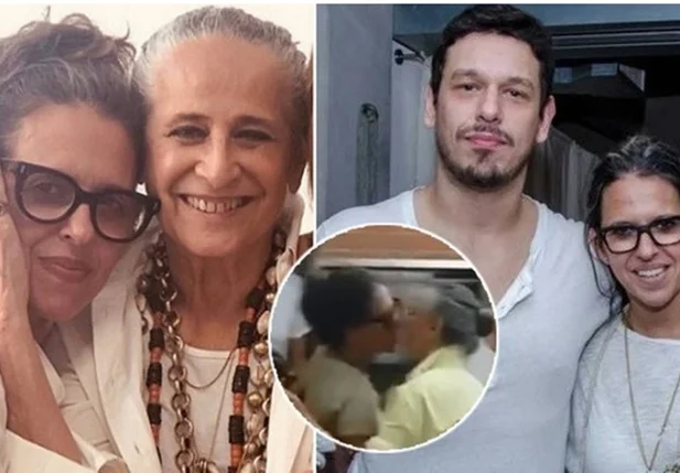 Maria Bethania e esposa, que é mãe do ator João Vicente de Castro