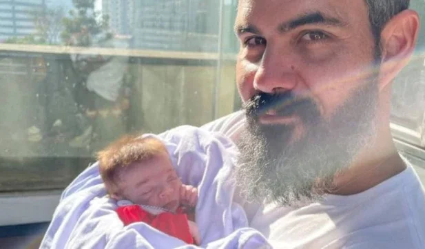 Maria Guilhermina, filha de Juliano Cazarré, foi diagnosticada com a Anomalia de Ebstein, que acomete a válvula tricúspide do coração.
