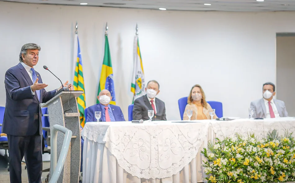 Ministro Luiz Fux discursa