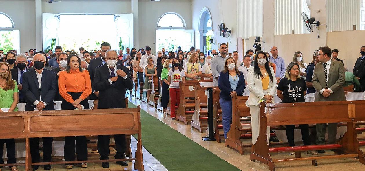 Missa de comemoração dos 170 anos de Teresina