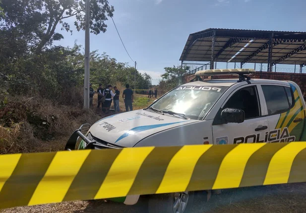 Viatura do 17º Batalhão da Polícia Militar