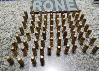 Munições apreendidas em Luís Correia