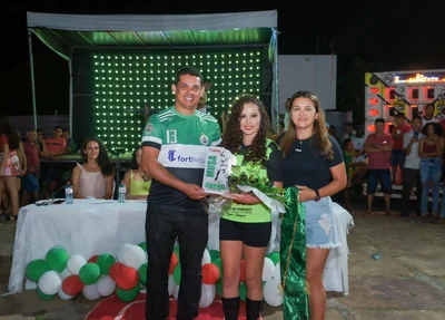 Musa do time Lagoa de Fora foi campeã