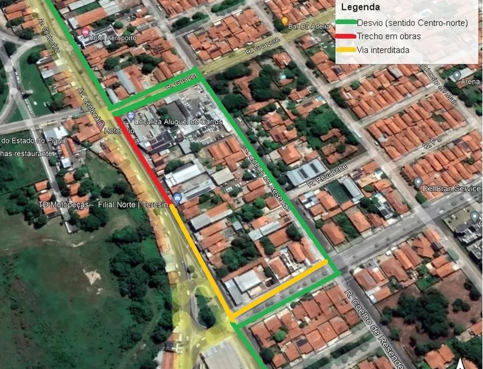 Novo trecho da Avenida Centenário será interditado nesta quinta-feira (1)