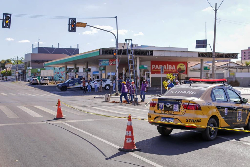 Obra de rebaixamento será realizada no cruzamento entre a Avenida Frei Serafim e Miguel Rosa