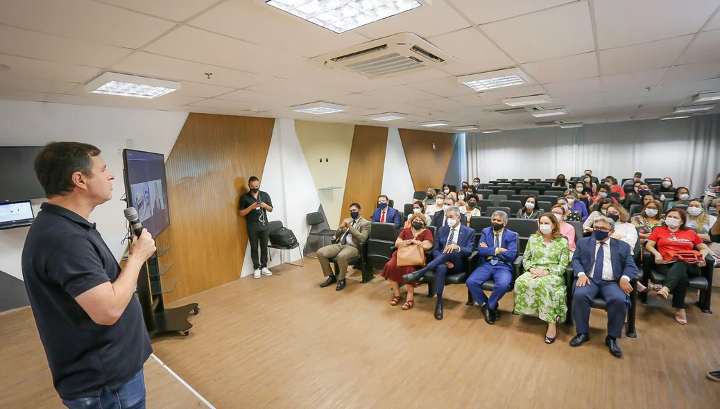 Palestra realizada na sede do Ministério Público, na zona leste de Teresina