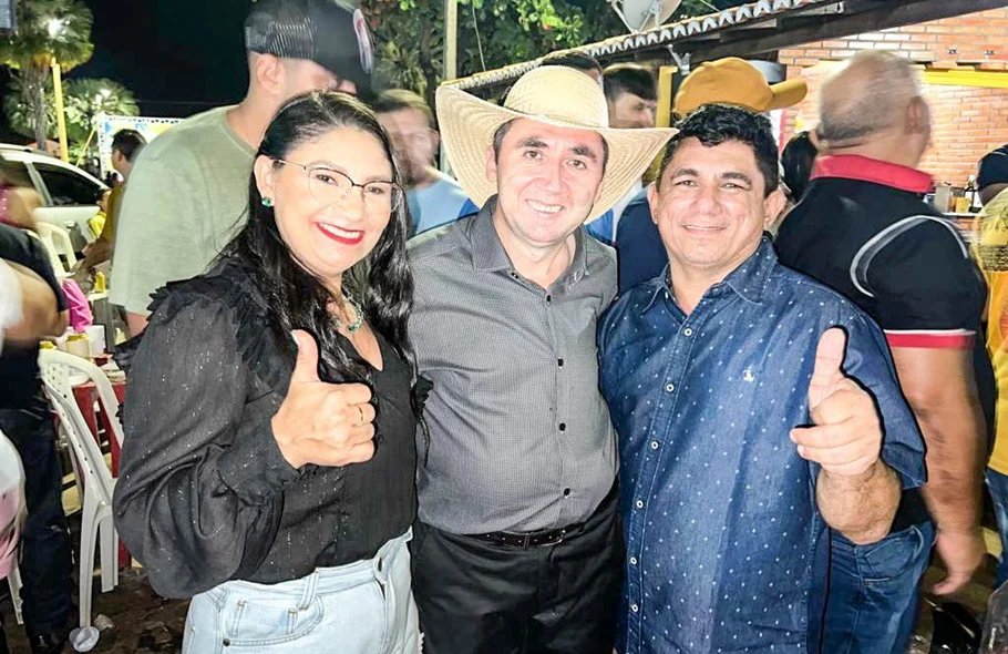 Participantes do festeja Cocal