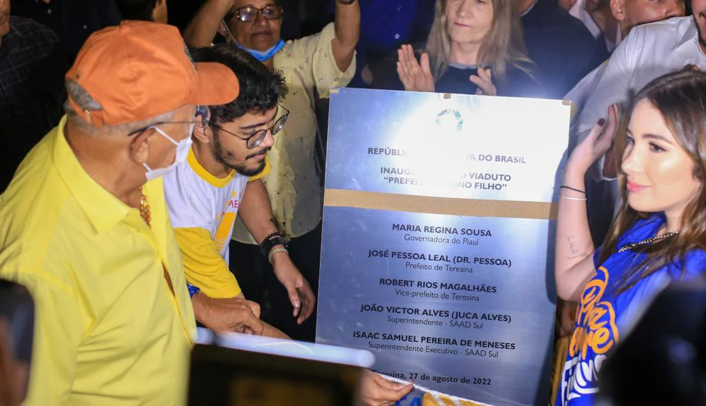 Placa da obra