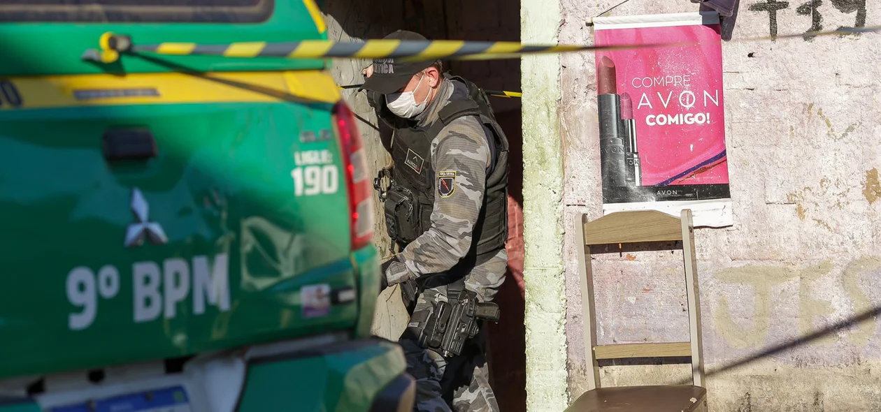 PM no local do crime