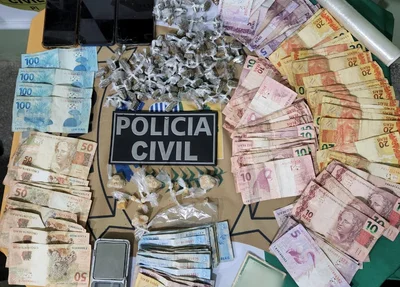 Polícia Civil prende duas pessoas e apreende crack em Campo Maior