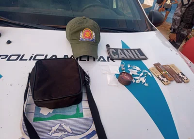 Polícia Militar prende uma pessoa e apreende drogas em Itainópolis