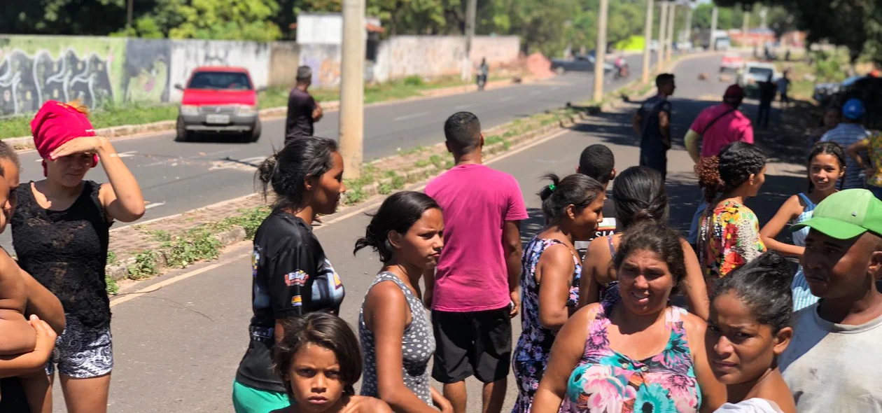 População manifestou contra a desapropriação